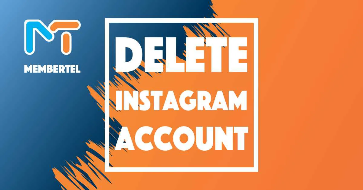 how to delete or disable instagram account