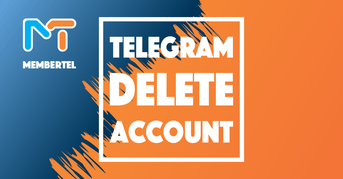 how to delete telegram account