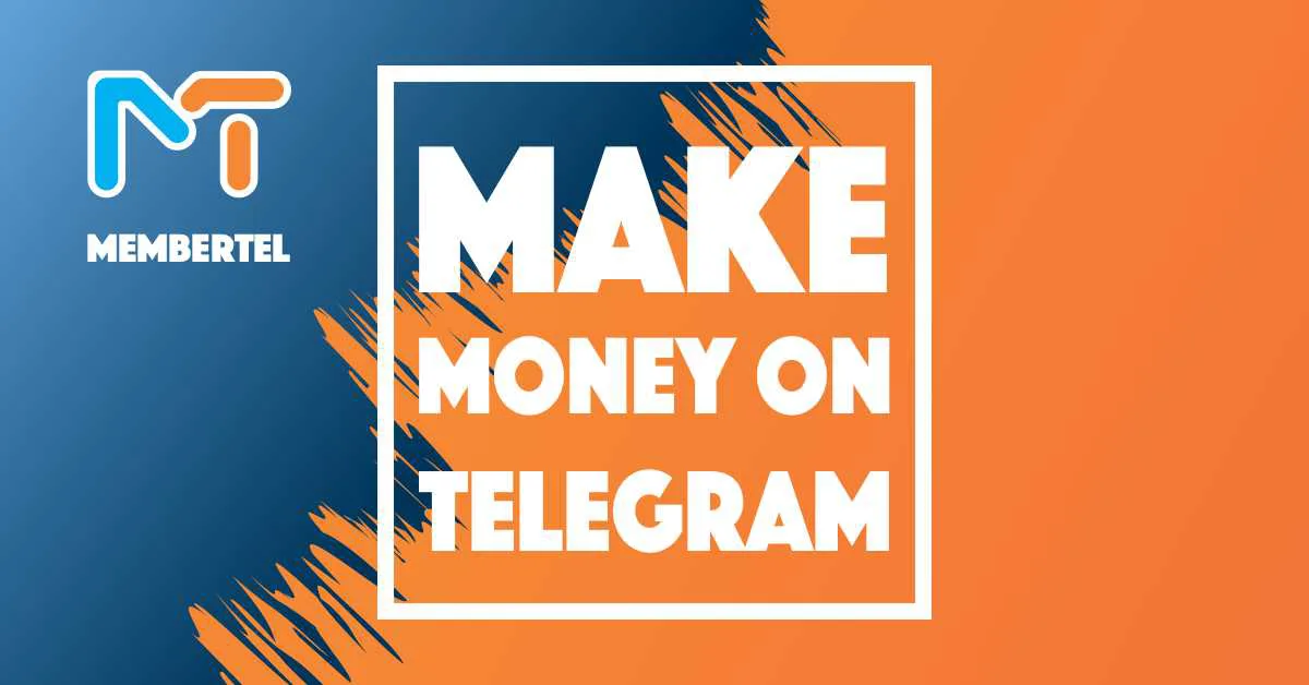 how to make money on telegram