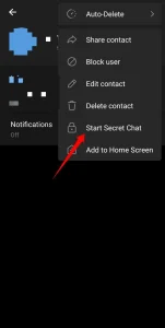 telegram secret chat