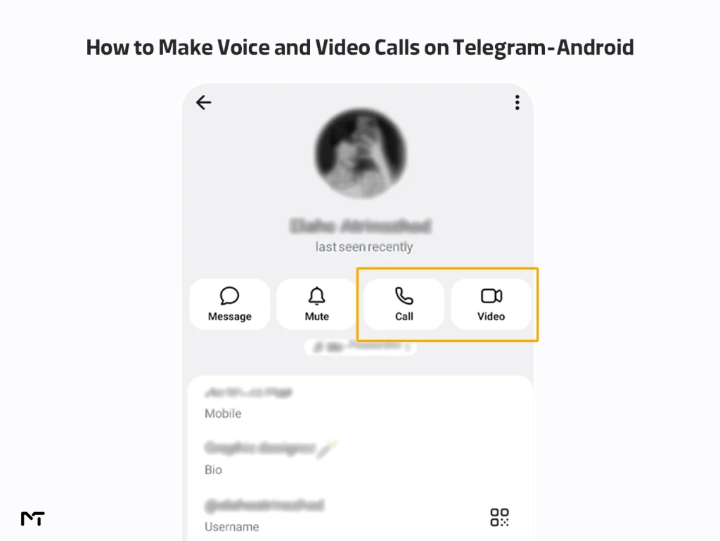 How to Make Voice and Video Calls on Telegram Step by Step - Android