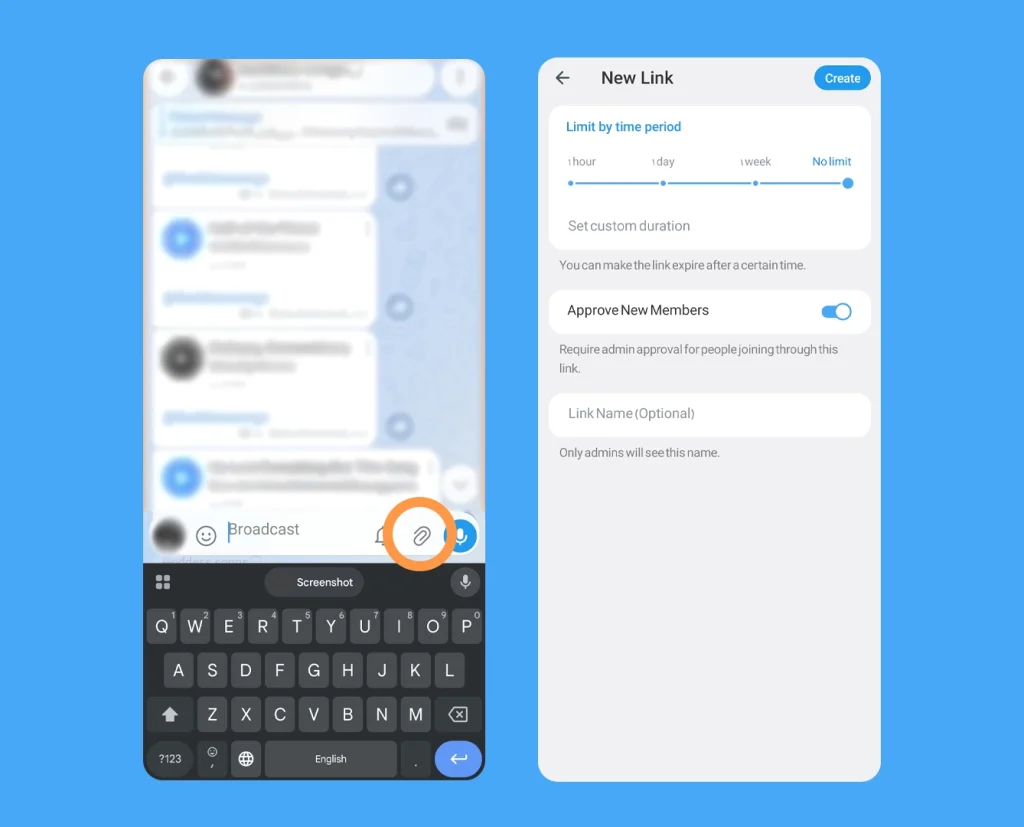Make a Telegram Poll for Android Users