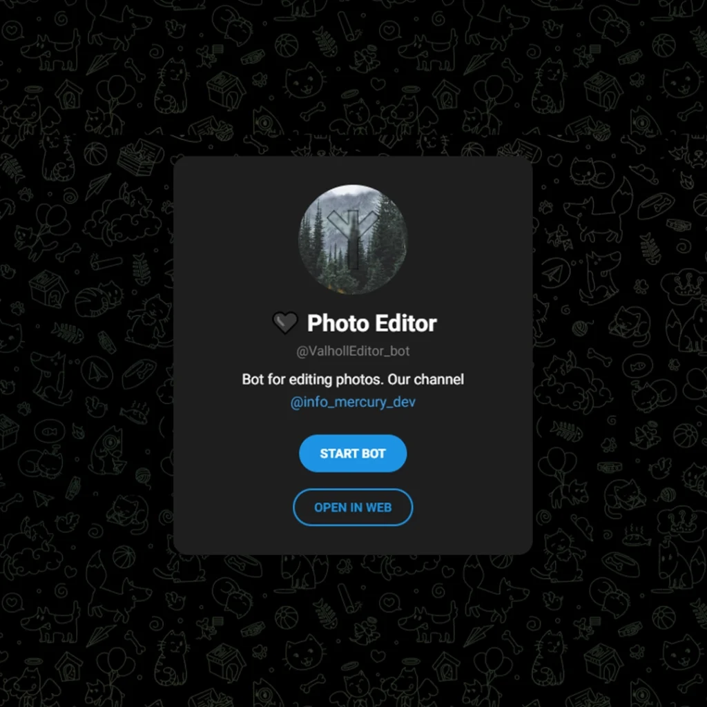 Photo Editor Bot