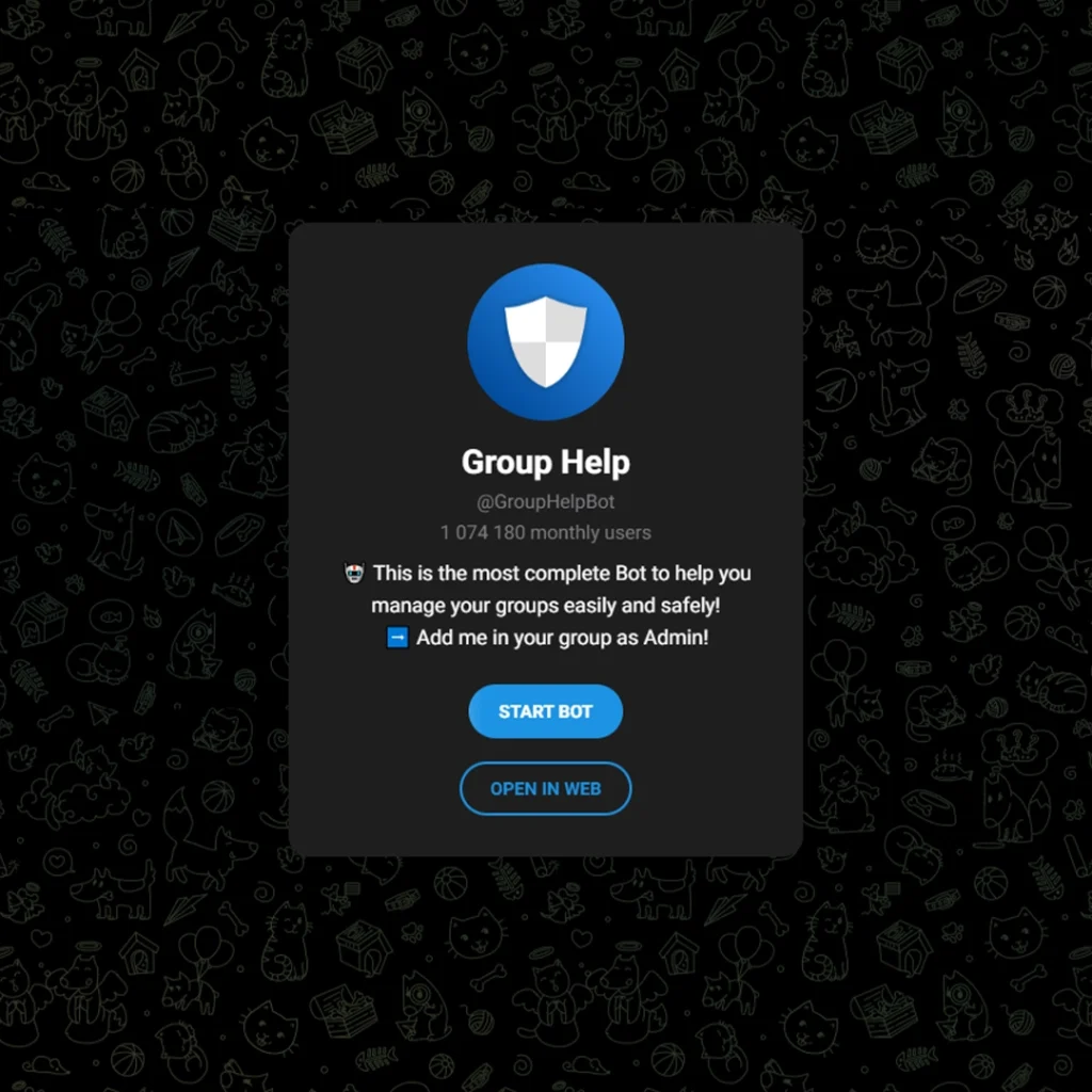 Group help Bot