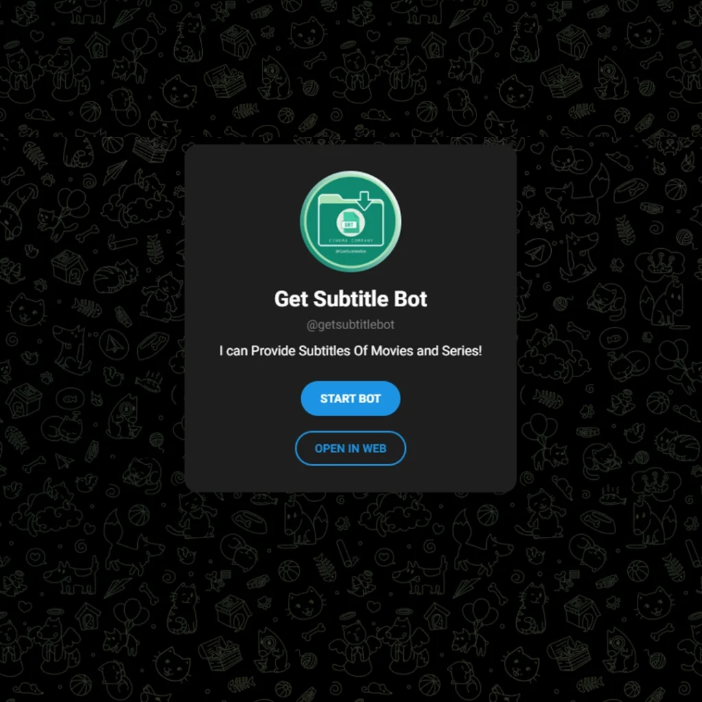 Get Subtitle Bot