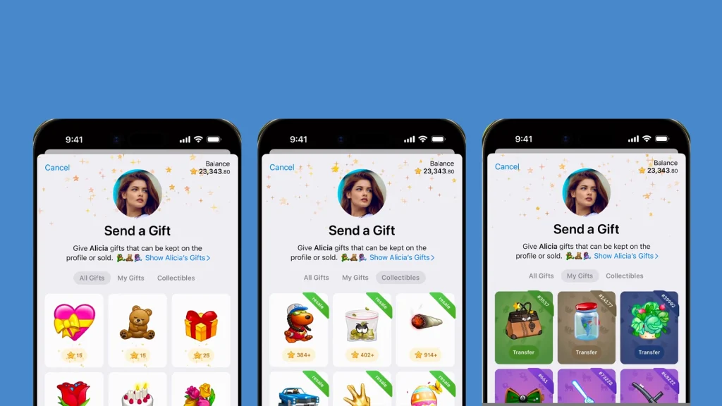 Telegram’s New Gift Interface 2026