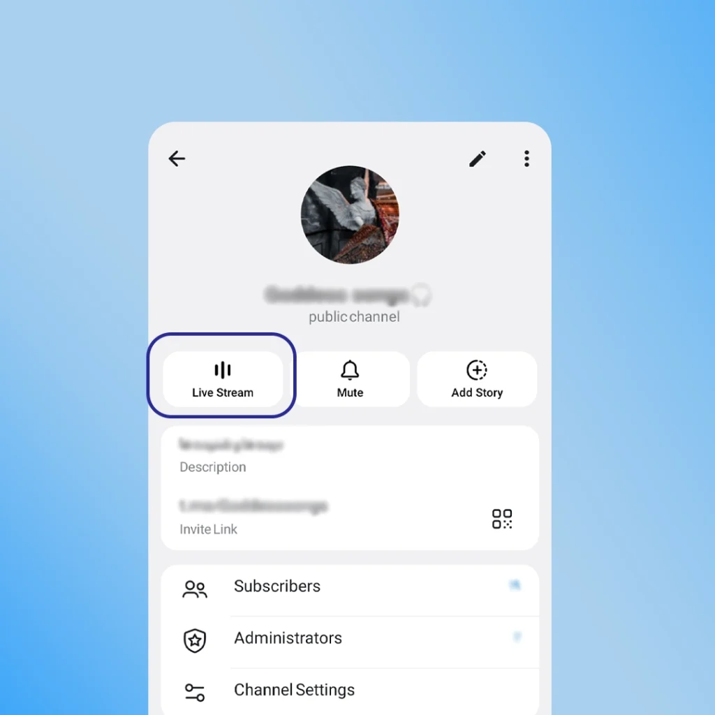Start Live Stream
